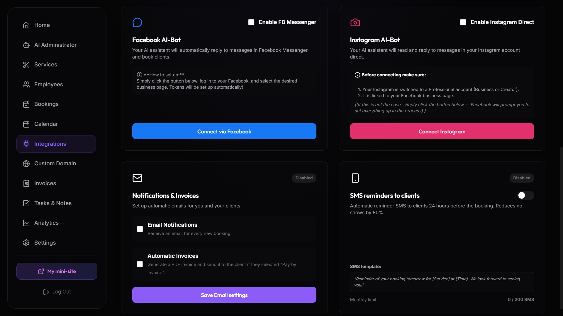 Adminy Dashboard Preview 7